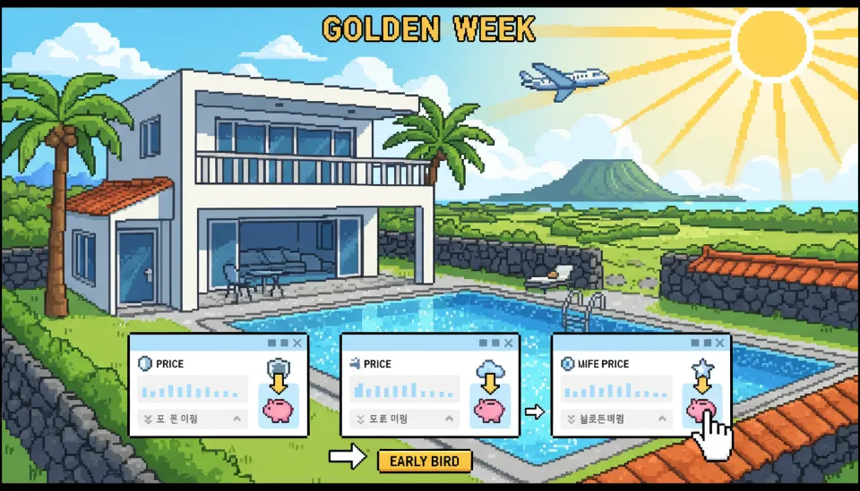 2026년 5월 황금연휴 제주도 독채 풀빌라: 지금 놓치면 땅을 치고 후회하는 얼리버드 최저가 예약 가이드