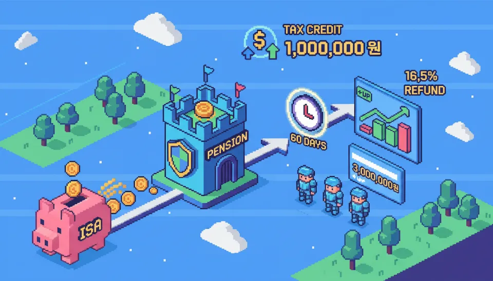 ISA 만기 자금 연금저축 계좌 이체 가이드: 세액공제 혜택 극대화 전략