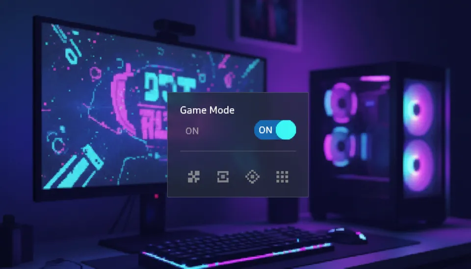 윈도우 11 설정 메뉴에서 게임 모드가 켜짐으로 설정되어 있고 그래픽 설정 옵션이 보이는 최적화 화면