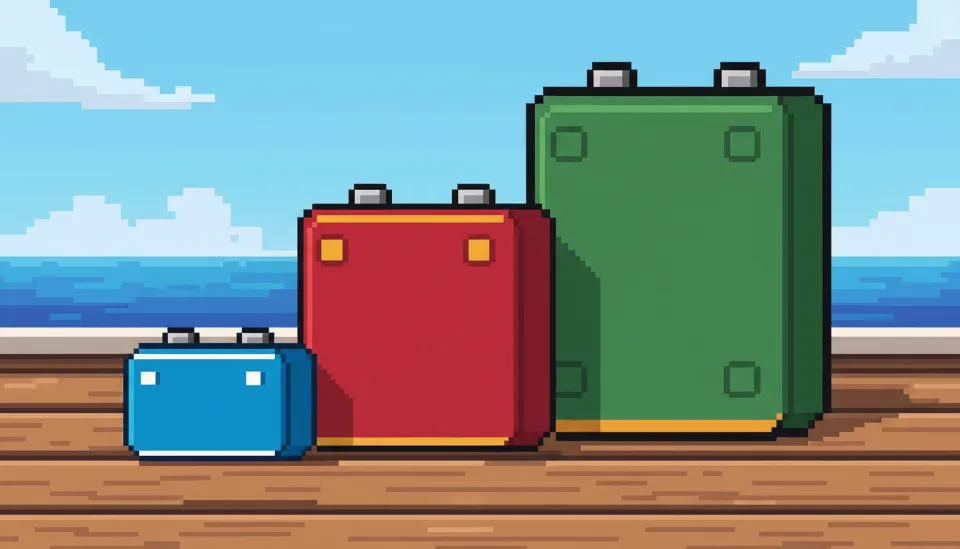 3500mAh, 7000mAh, 14000mAh 용량별로 나란히 놓인 전동릴용 리튬 배터리 팩과 낚시 배 갑판 배경