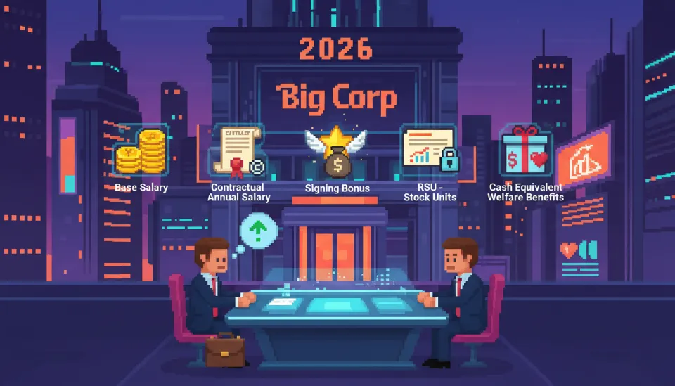 2026년 상반기 대기업 경력직 이직 연봉 협상 가이드: 처우 협의 시 반드시 확인해야 할 5가지 조건