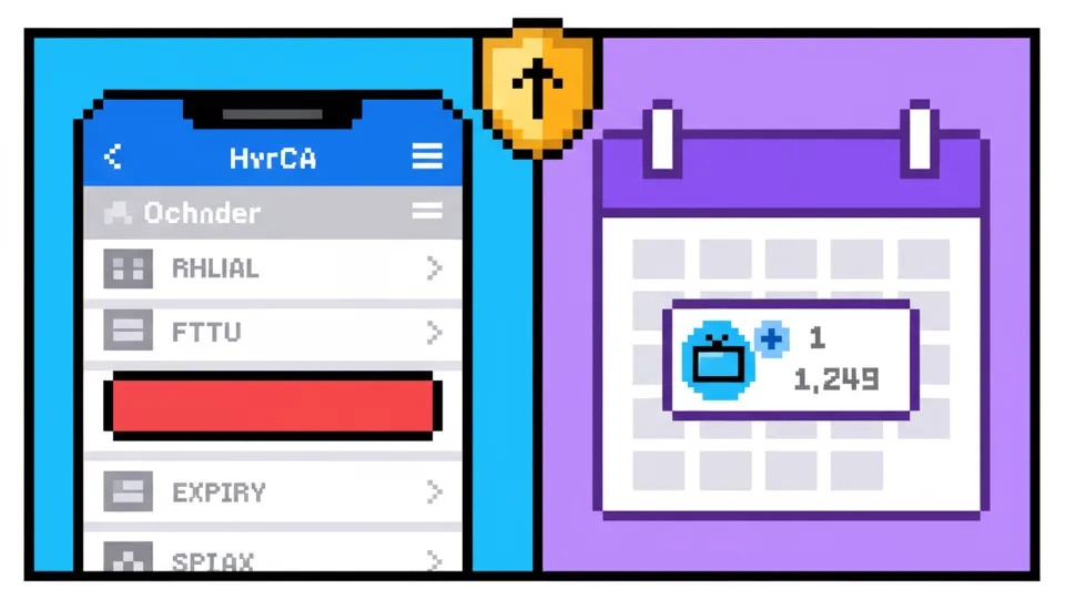 애플 아이디 구독 설정 메뉴에서 구독 취소 버튼을 확인하는 화면과 캘린더 앱에 해지 알람을 설정한 스마트폰 화면 비교