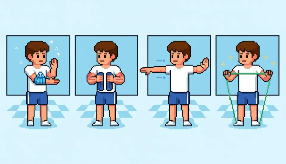 테니스 엘보 치료 기간 절반으로 줄이는 4단계 과학적 자가 재활 루틴