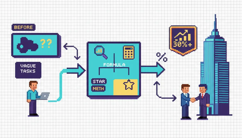 IT 중소기업 경력기술서 수치화 공식: 평범한 담당 업무를 대기업 합격 성과로 바꾸는 법