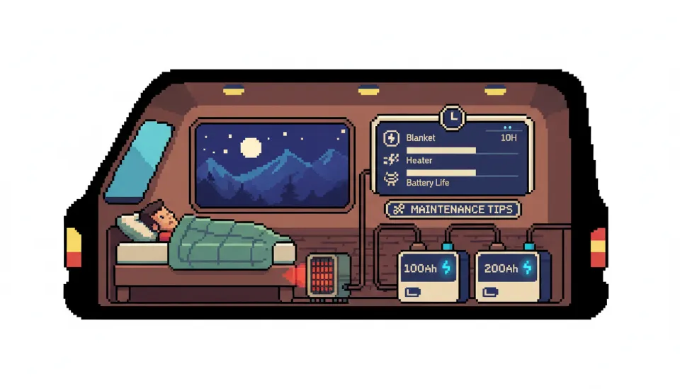 차박용 인산철 파워뱅크 용량 선택 가이드: 내 전기장판과 무시동 히터는 몇 시간 버틸까?
