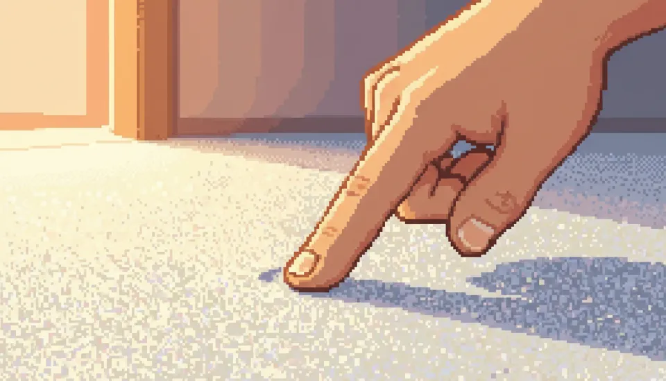 은은한 펄감이 느껴지는 고급스러운 탄성코트 표면 질감과 시공 후 완벽하게 마감된 베란다 벽면을 클로즈업한 사진