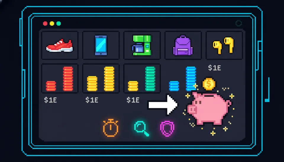 네이버 쇼핑에서 상품 가격을 비교하는 검색 결과창 화면으로, 다양한 판매처의 가격이 나열된 모습입니다.